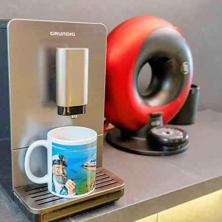 דירה Fewo-kapitaen-james-cook-olpenitz-e-ladesaeule-allergiker-wasserbett