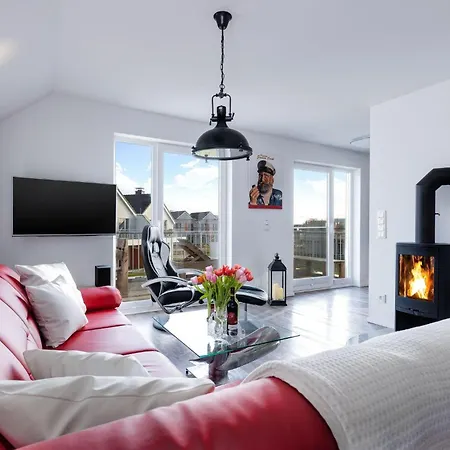 דירה Fewo-kapitaen-james-cook-olpenitz-e-ladesaeule-allergiker-wasserbett